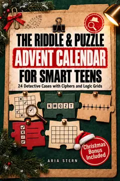 Front cover of The Riddle & Puzzle Advent Calendar for Smart Teens