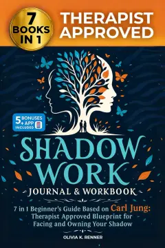 Front cover of Shadow Work Journal and Workbook: 7 in 1 Beginner's Guide Based on Carl Jung